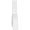 Ekena Millwork Archdale Architectural Grade PVC Gable Bracket, 84"W x 35"H x 6"D x 6"F, 10/12 Pitch GBP084X35X0606ARC00 - alternate 2